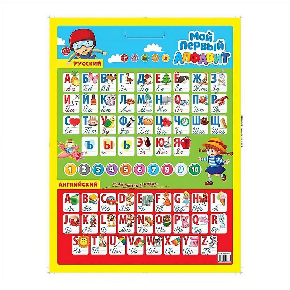 Kids Education Music - Russian Electronic Interactive Alphabet Wall Chart