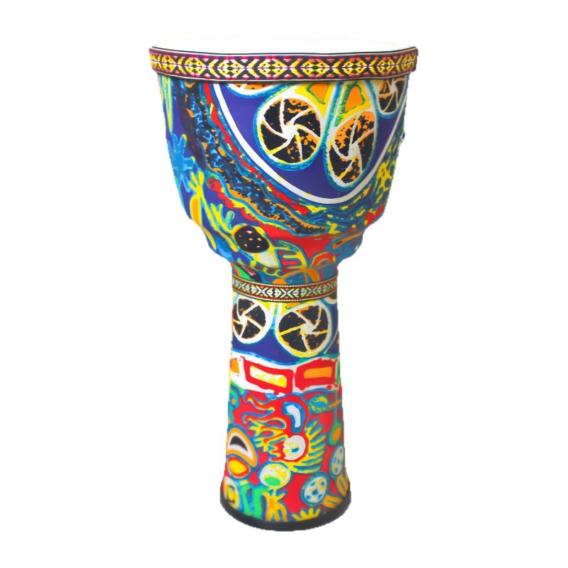 Kids Educational Songs - 10 Inch Djembe Drum Large Adult