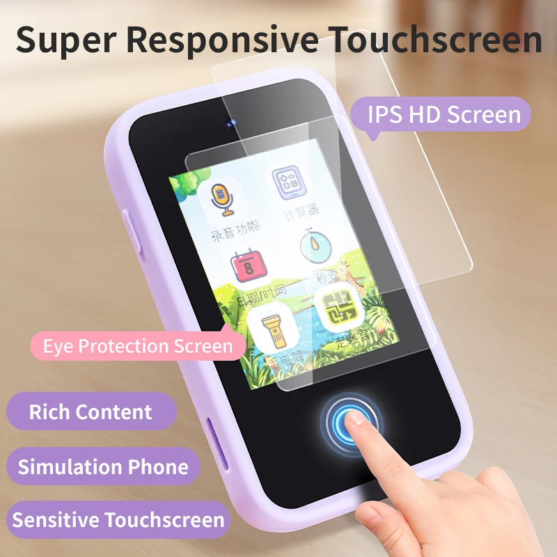 Kids Smart Phone Camera Toy 2. - Kids Education Music recension och pris