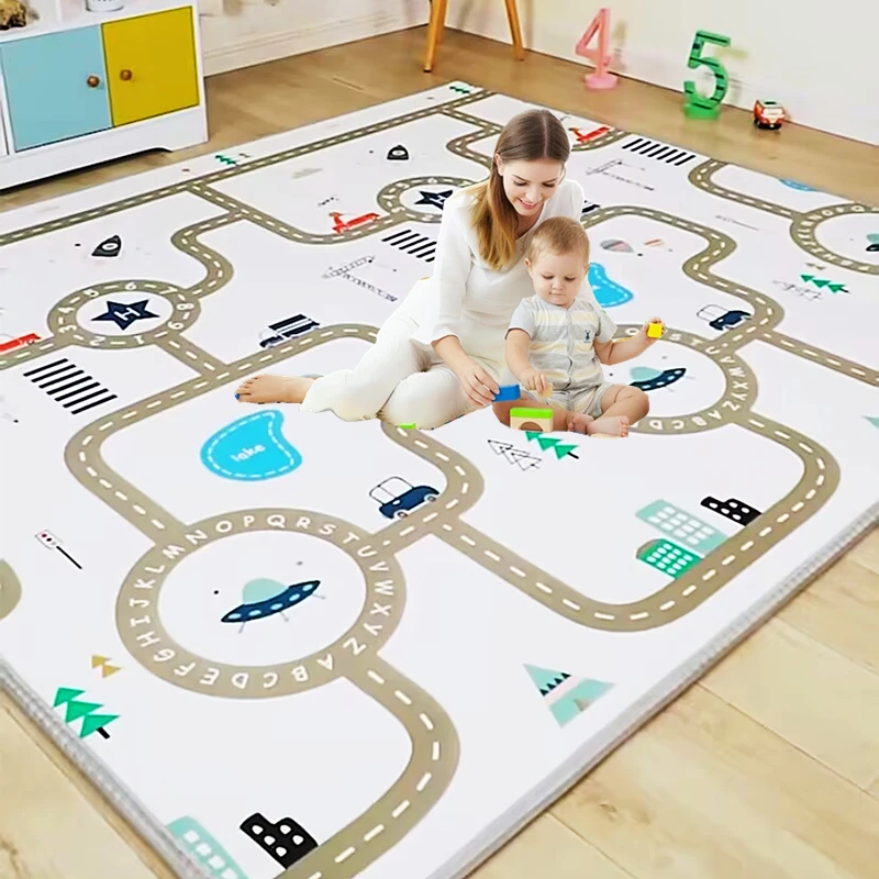 Cartoon Play Mat Multiple size - Kids Educational Game 2 recension och pris