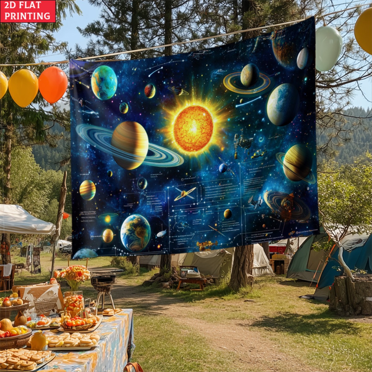 unframed Solar system planet t - Kids Education Room recension och pris