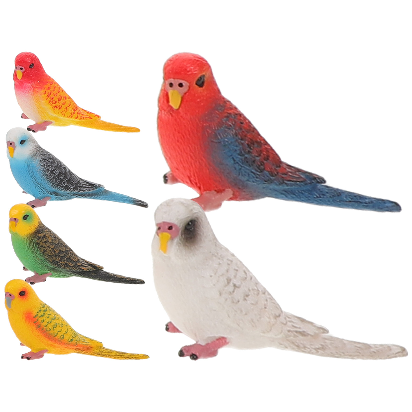 6Pcs Artificial Realistic Parr - Kids Education Room recension och pris
