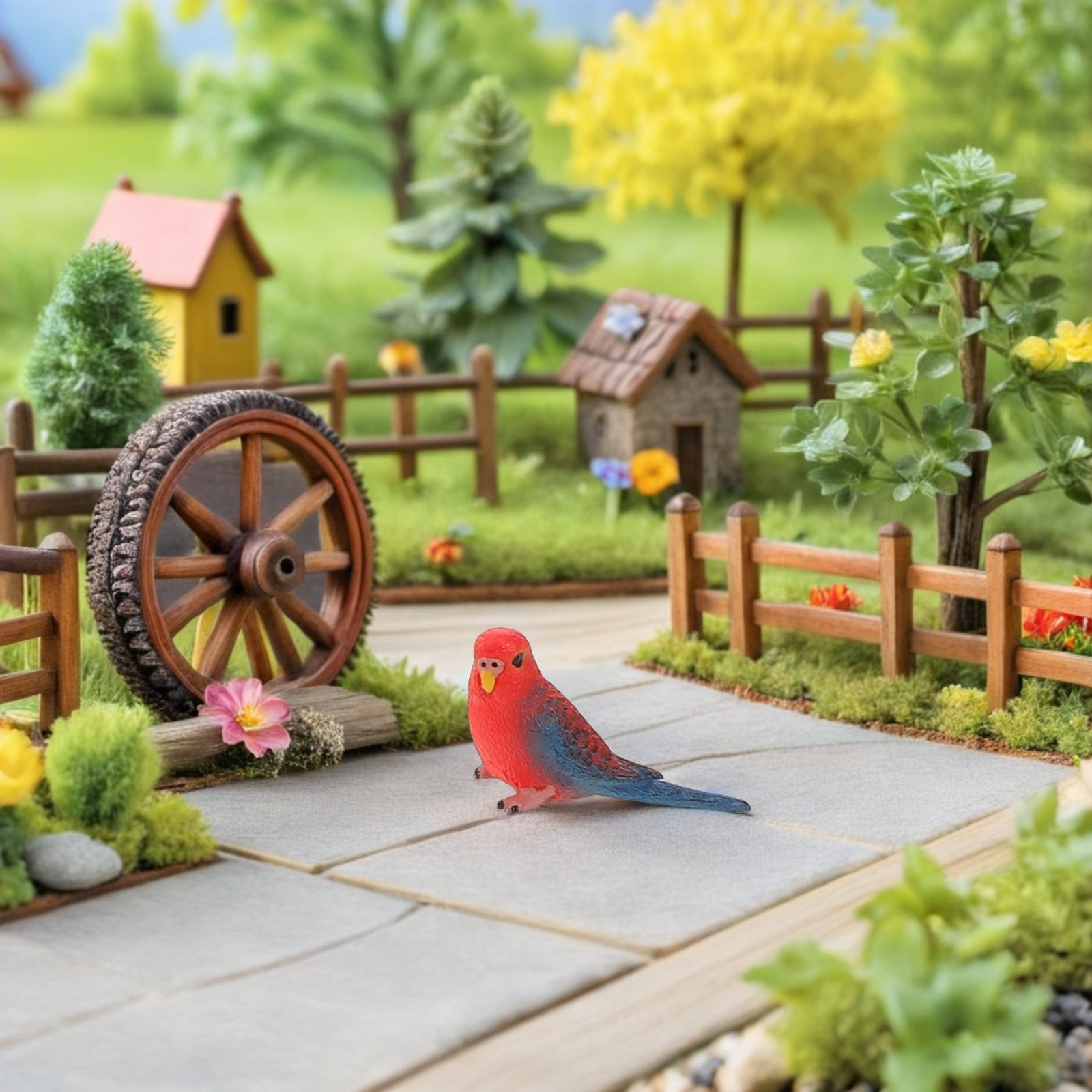 6Pcs Artificial Realistic Parr - Kids Education Room recension och pris
