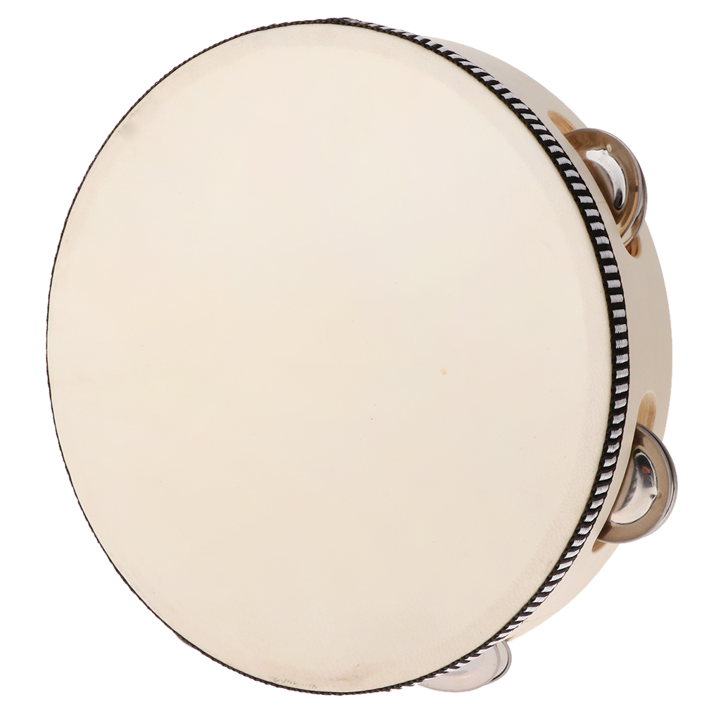 Wooden Musical Tambourine Beat - Kids Education Music recension och pris