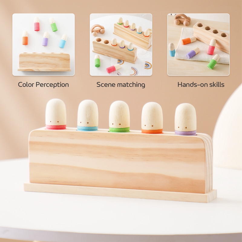 Montessori Toys Baby Wooden Bo - Kids Educational Songs recension och pris