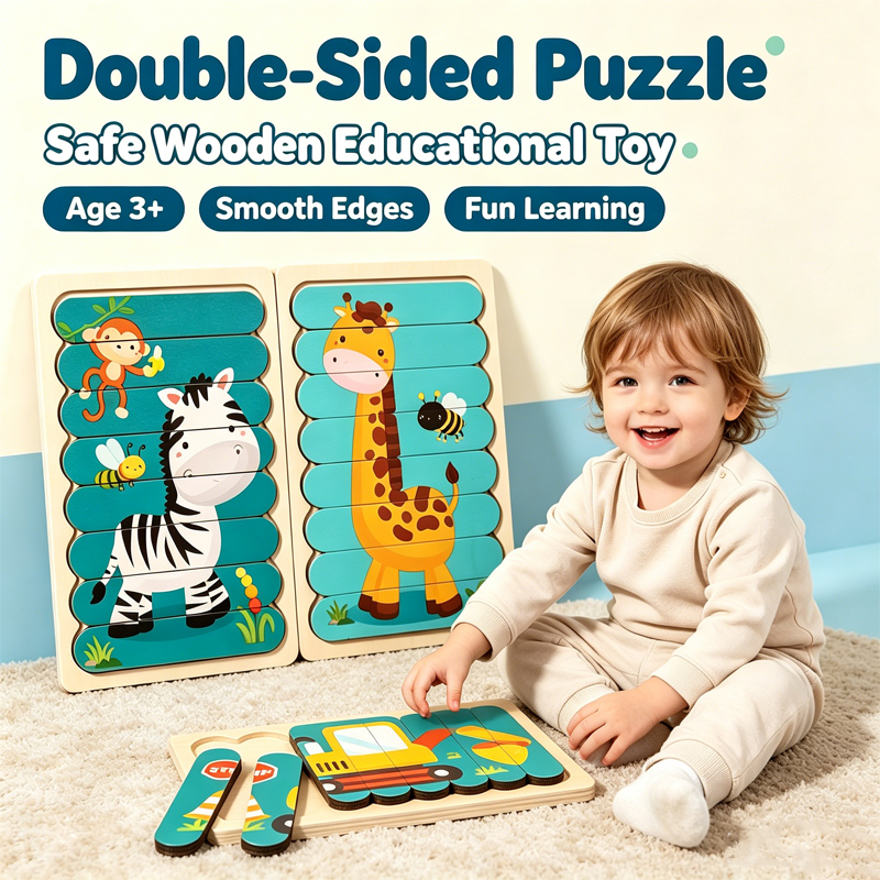 Montessori Toys 2 Years Wooden - Kids Educational Game 2 recension och pris