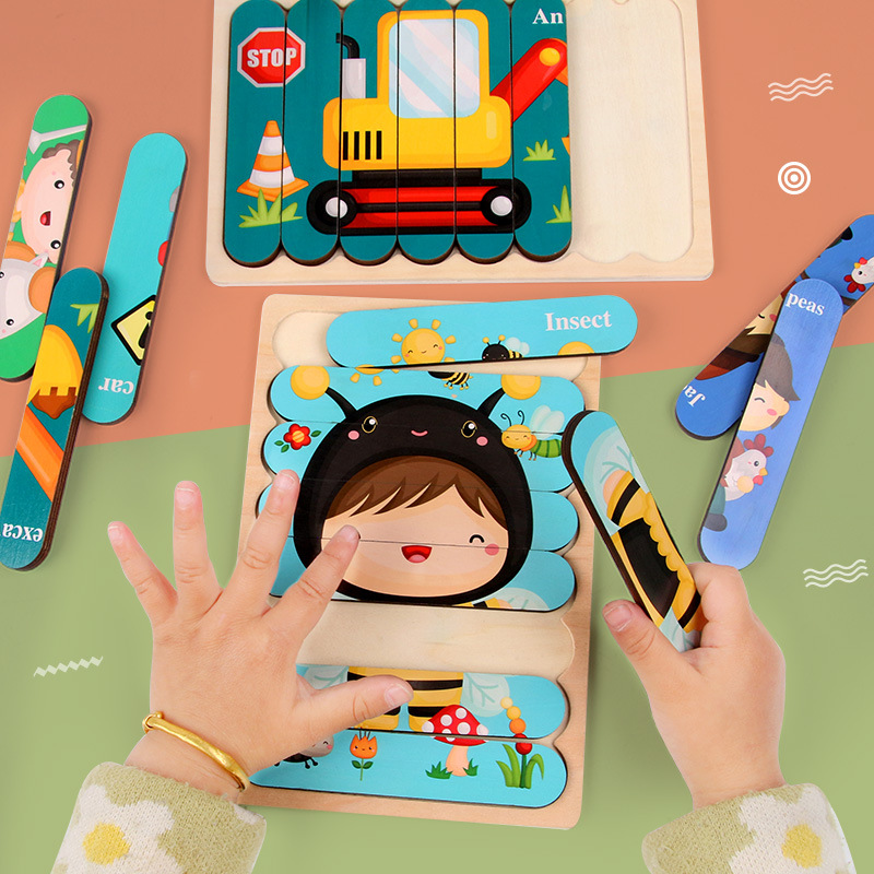 Montessori Toys 2 Years Wooden - Kids Educational Game 2 recension och pris