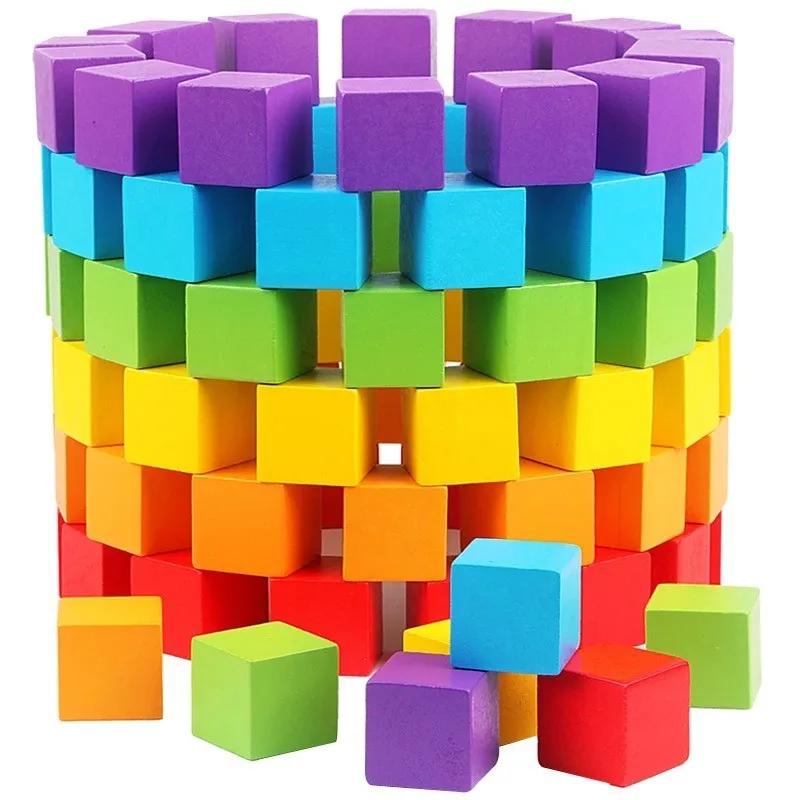 30Pcs/Set 2*2*2cm Colorful Woo - Kids Educational Game 2 recension och pris