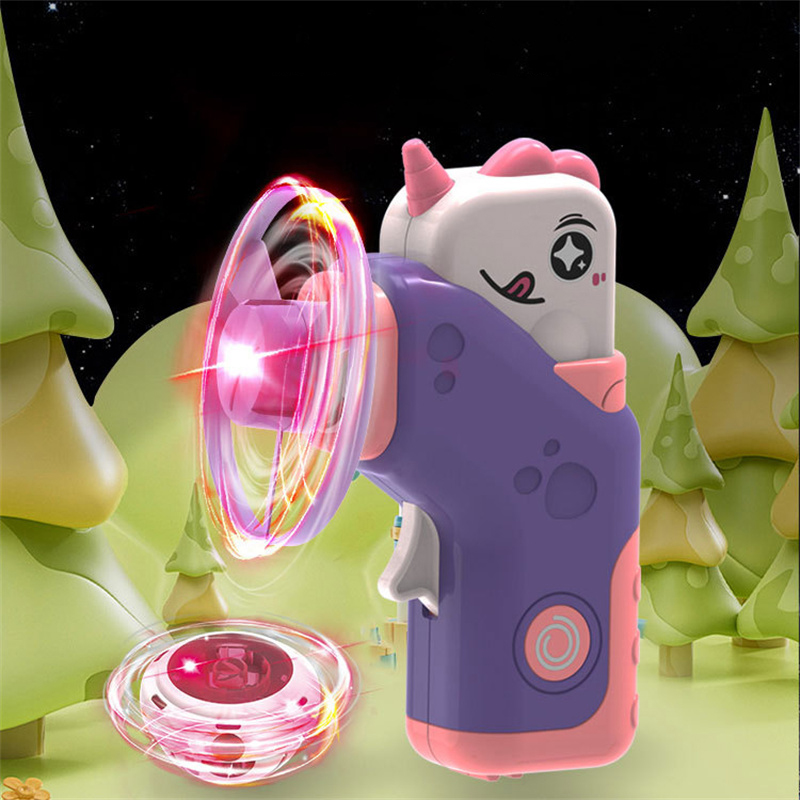 2 In1 Flying Disc Saucer Gyro  - Kids Educational Game 2 recension och pris