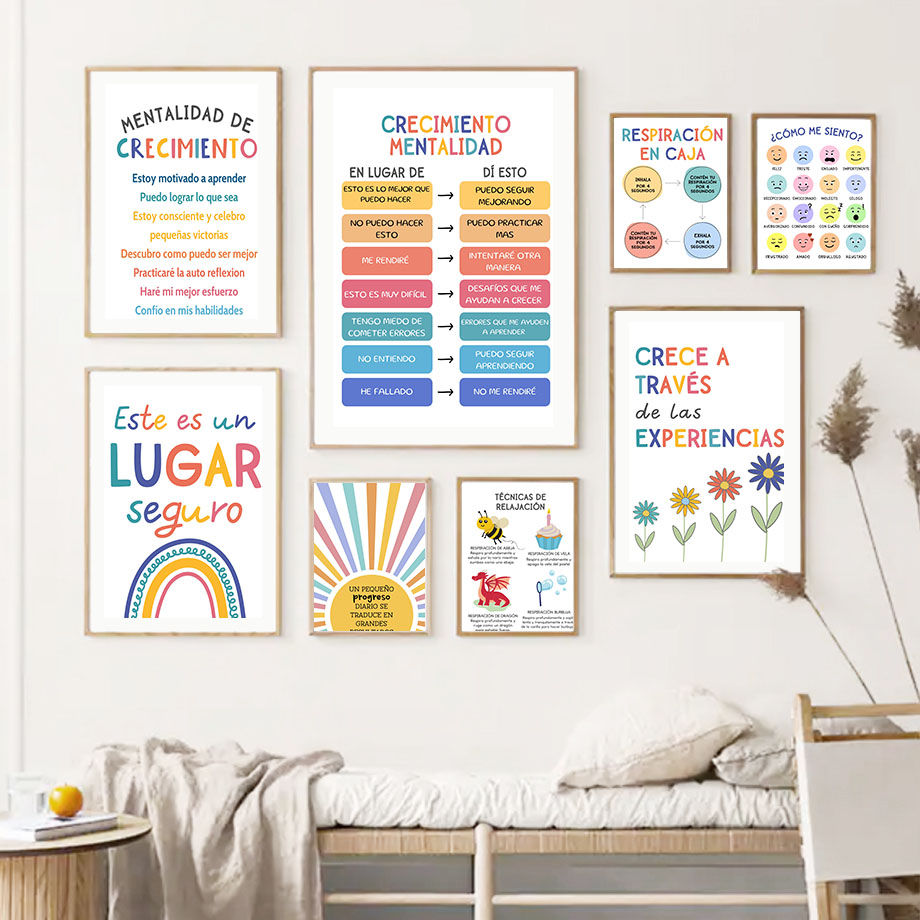 Spanish Education Motto Rainbo - Kids Education Room recension och pris