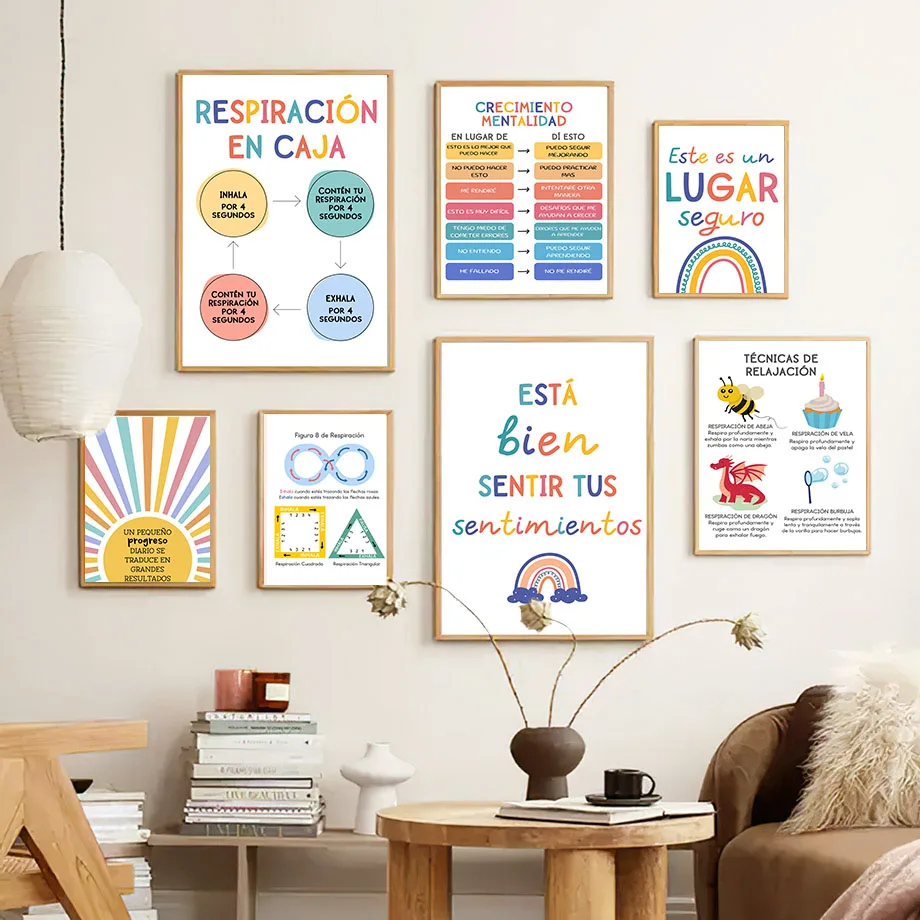 Spanish Education Motto Rainbo - Kids Education Room recension och pris