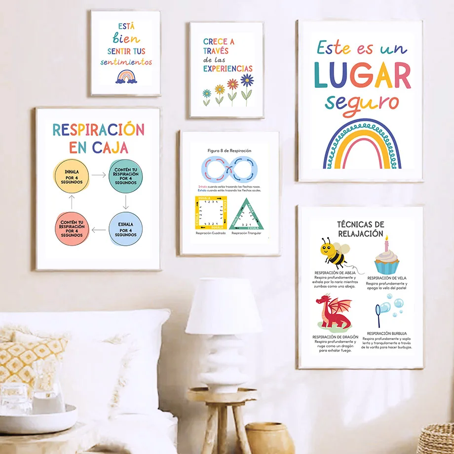 Spanish Education Motto Rainbo - Kids Education Room recension och pris