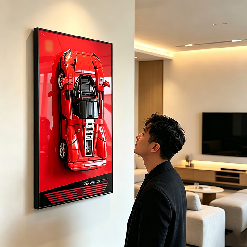 Wall‑Mount Frame Background Di - Lego Set Technic recension och pris