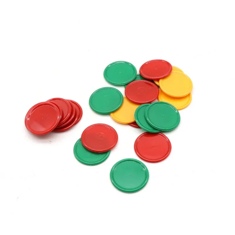 Poker Chips 3.2cm 3 Colors Pla - Kids Education Room recension och pris