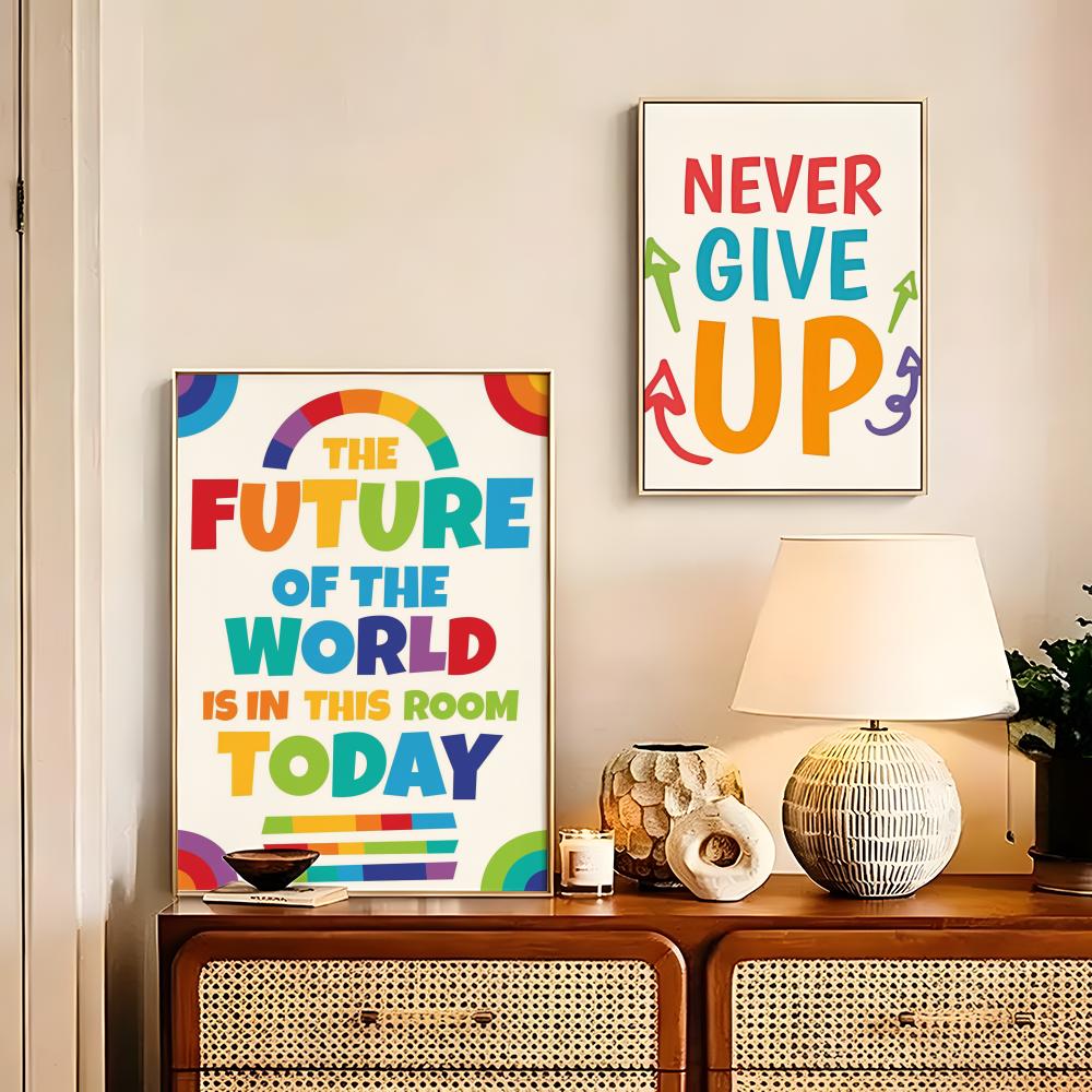 Positive Kid Classroom Wall Pi - Kids Education Room recension och pris