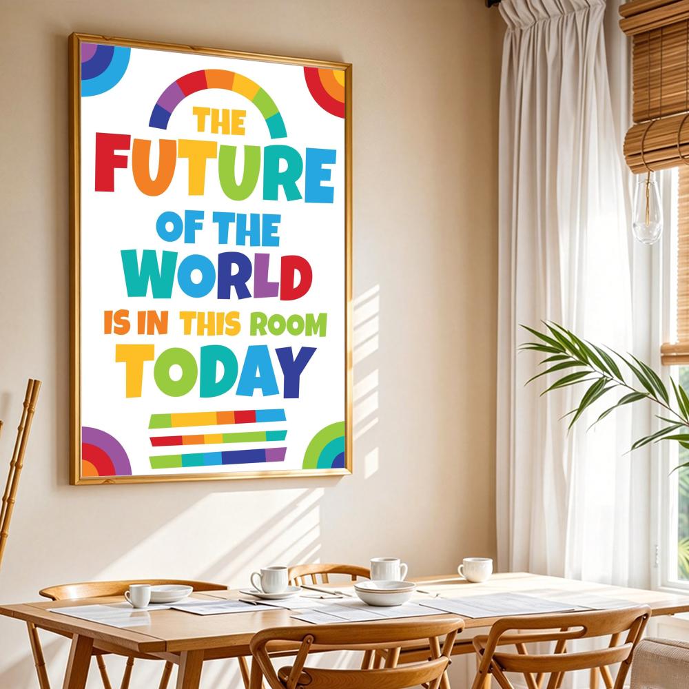Positive Kid Classroom Wall Pi - Kids Education Room recension och pris