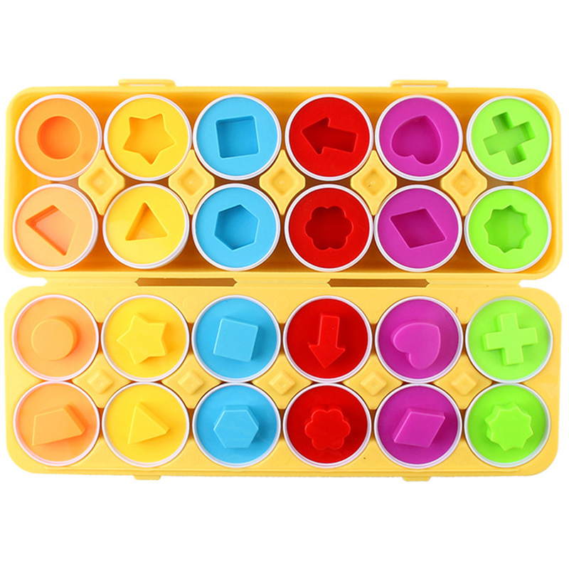 Montessori Smart Eggs Toy Baby - Kids Educational Game 2 recension och pris