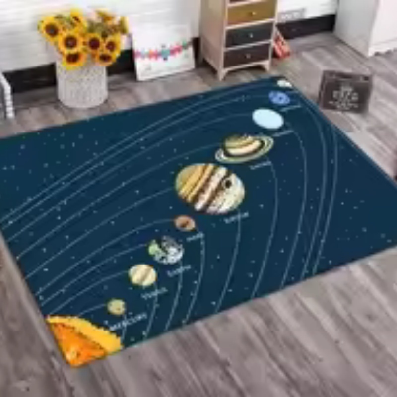 Black Background Solar System  - Kids Education Background recension och pris