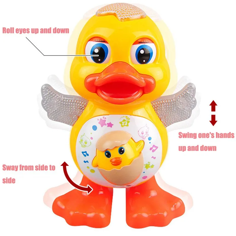 Electric Dancing Duck Toy Inte - Kids Education Music recension och pris