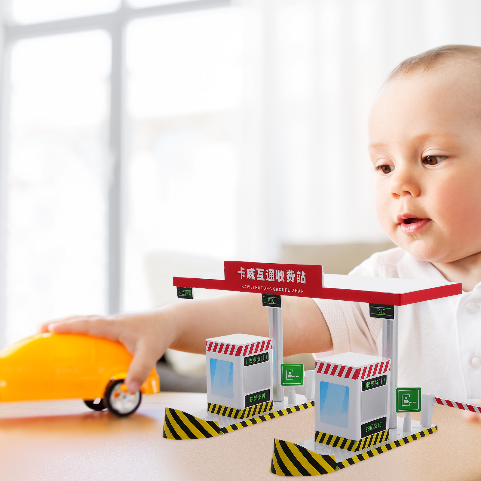 Plastic Toll Booth Playset Hig - Kids Education Toy recension och pris