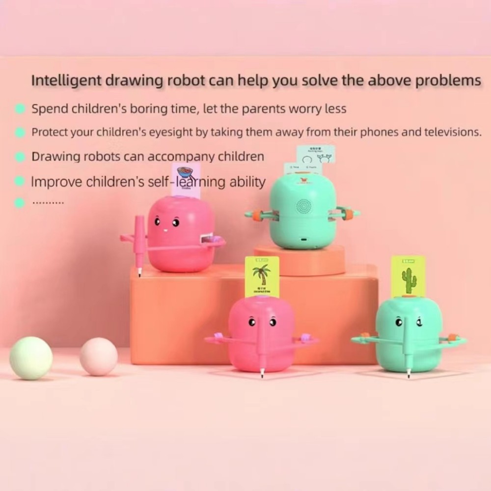 Drawing Robot for Kids Interac - Kids Education Toy recension och pris
