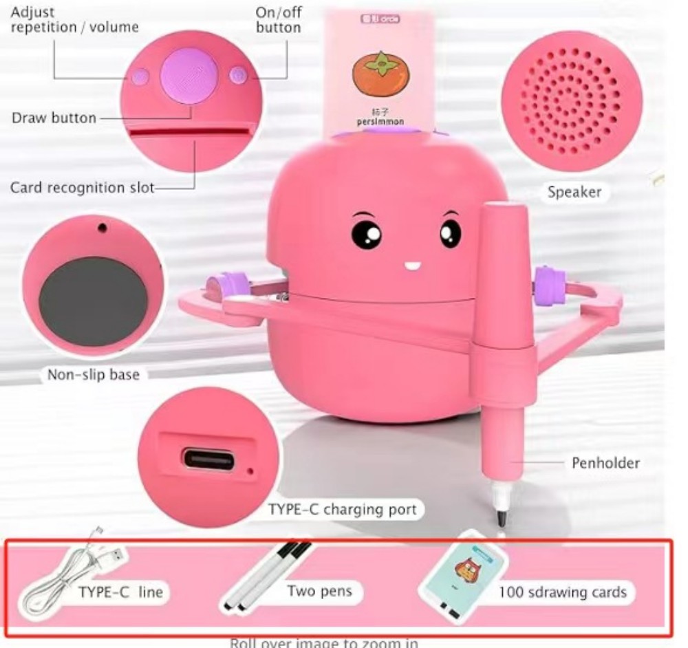Drawing Robot for Kids Interac - Kids Education Toy recension och pris