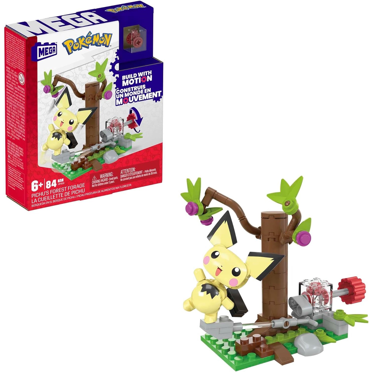 Mega Pokemon Quest in Pichu Fo - Lego Set Technic recension och pris