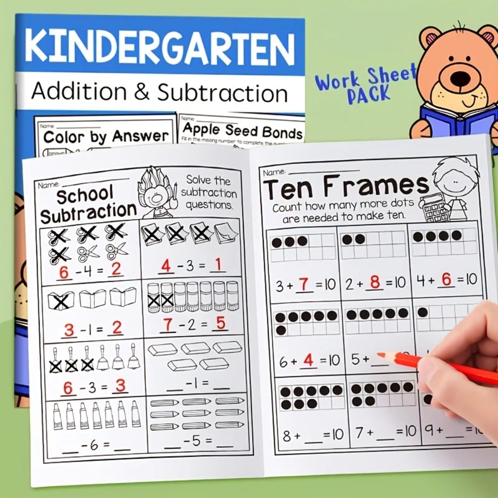 Math Practice Book Interactive - Kids Education Worksheet recension och pris