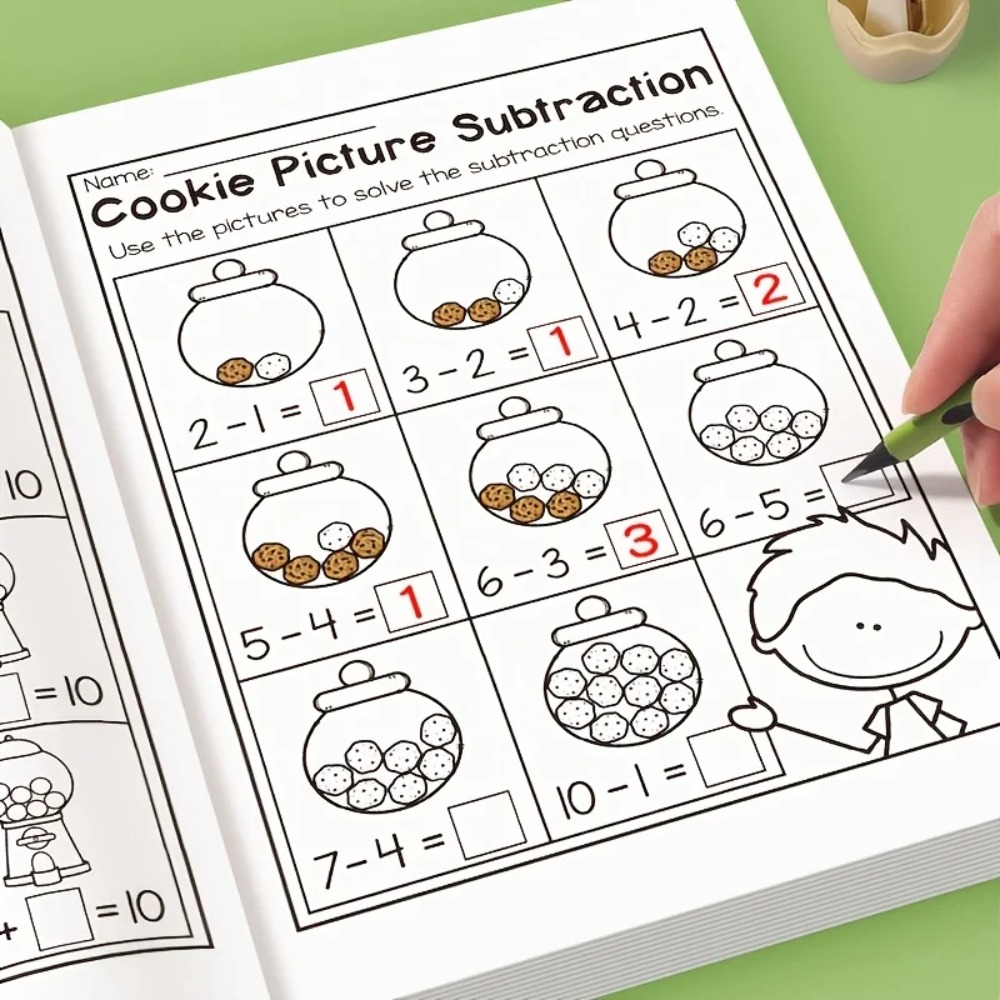 Math Practice Book Interactive - Kids Education Worksheet recension och pris