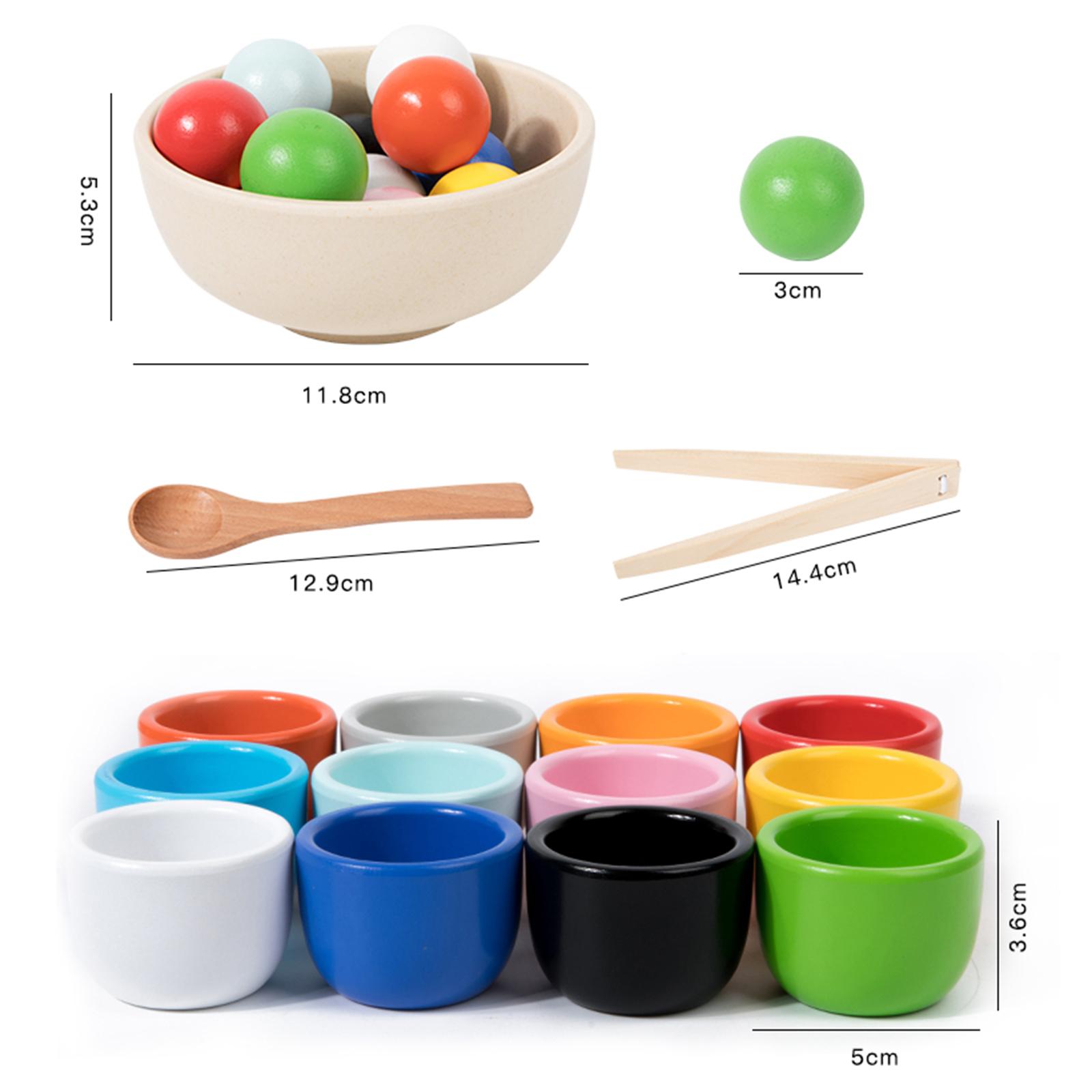 Balls in Cups Montessori Toys  - Kids Educational Game 2 recension och pris