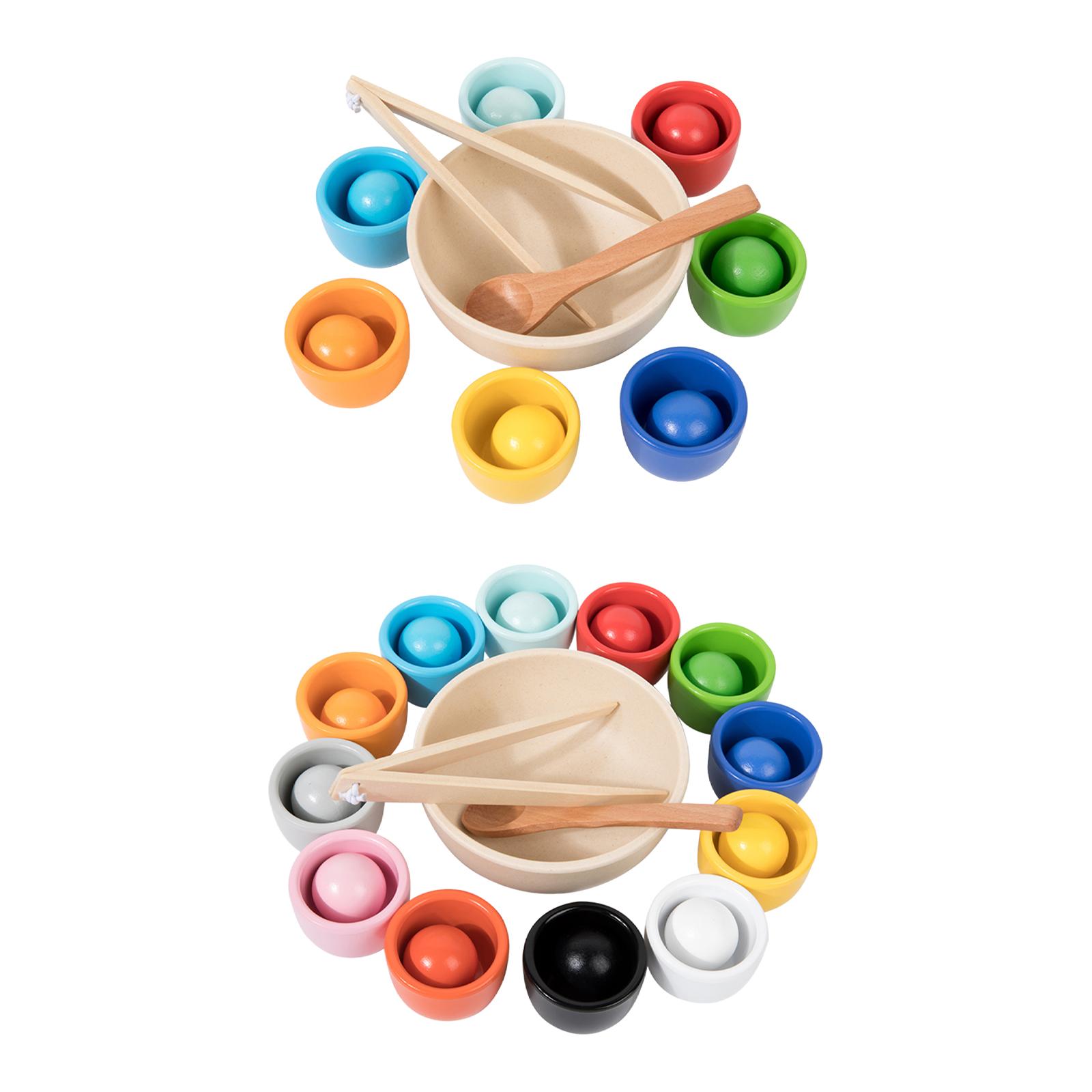 Balls in Cups Montessori Toys  - Kids Educational Game 2 recension och pris