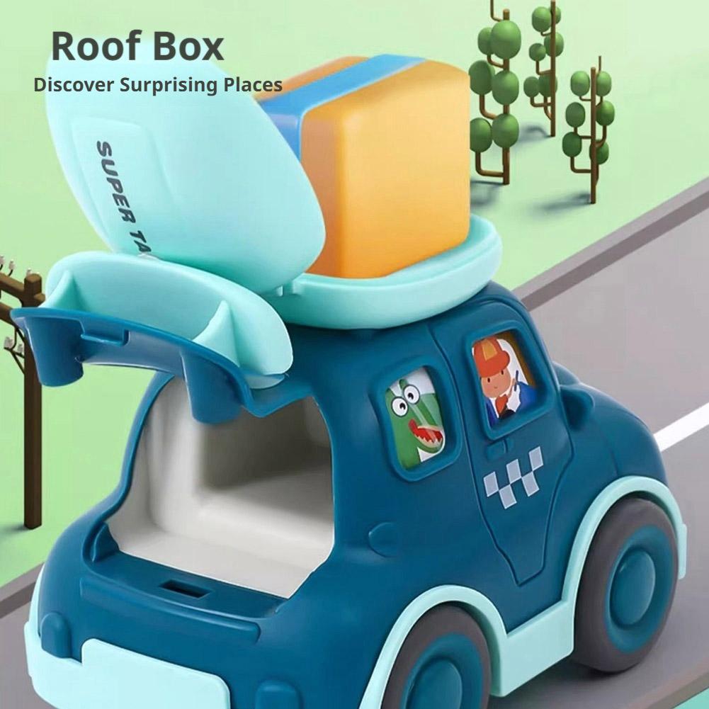 Cartoon Mini Pull Back Toy Car - Kids Education Toy recension och pris