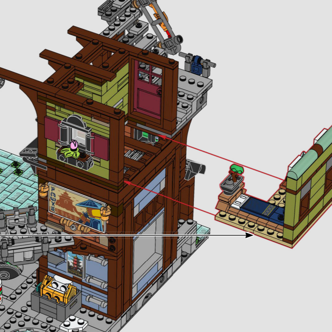 Robot Repair Factory Building  - Lego Set Technic recension och pris