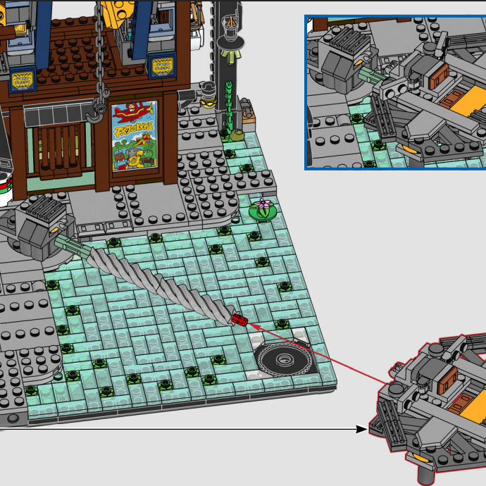 Robot Repair Factory Building  - Lego Set Technic recension och pris