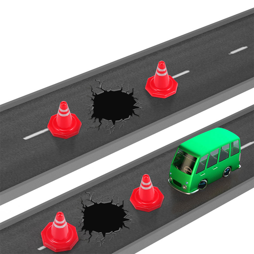 24Pcs Mini Traffic Cones Red P - Kids Education Toy recension och pris