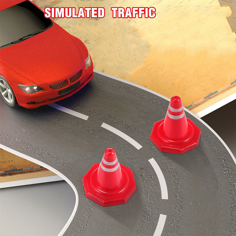 24Pcs Mini Traffic Cones Red P - Kids Education Toy recension och pris