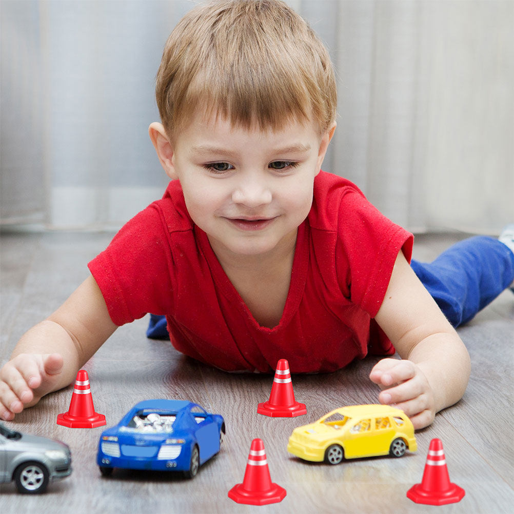 24Pcs Mini Traffic Cones Red P - Kids Education Toy recension och pris