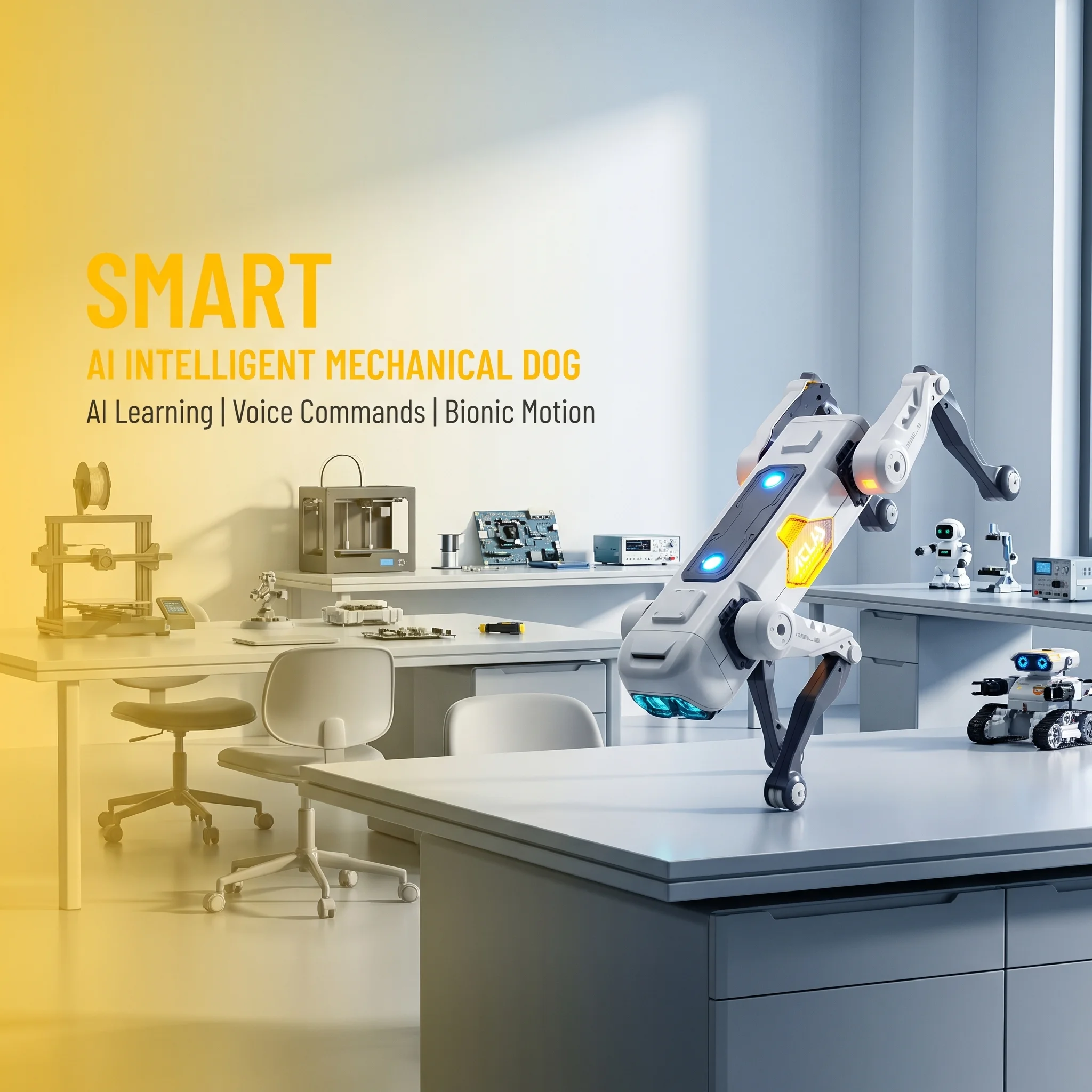 AI Smart Robot Dog, Voice & AP - Kids Education Toy recension och pris