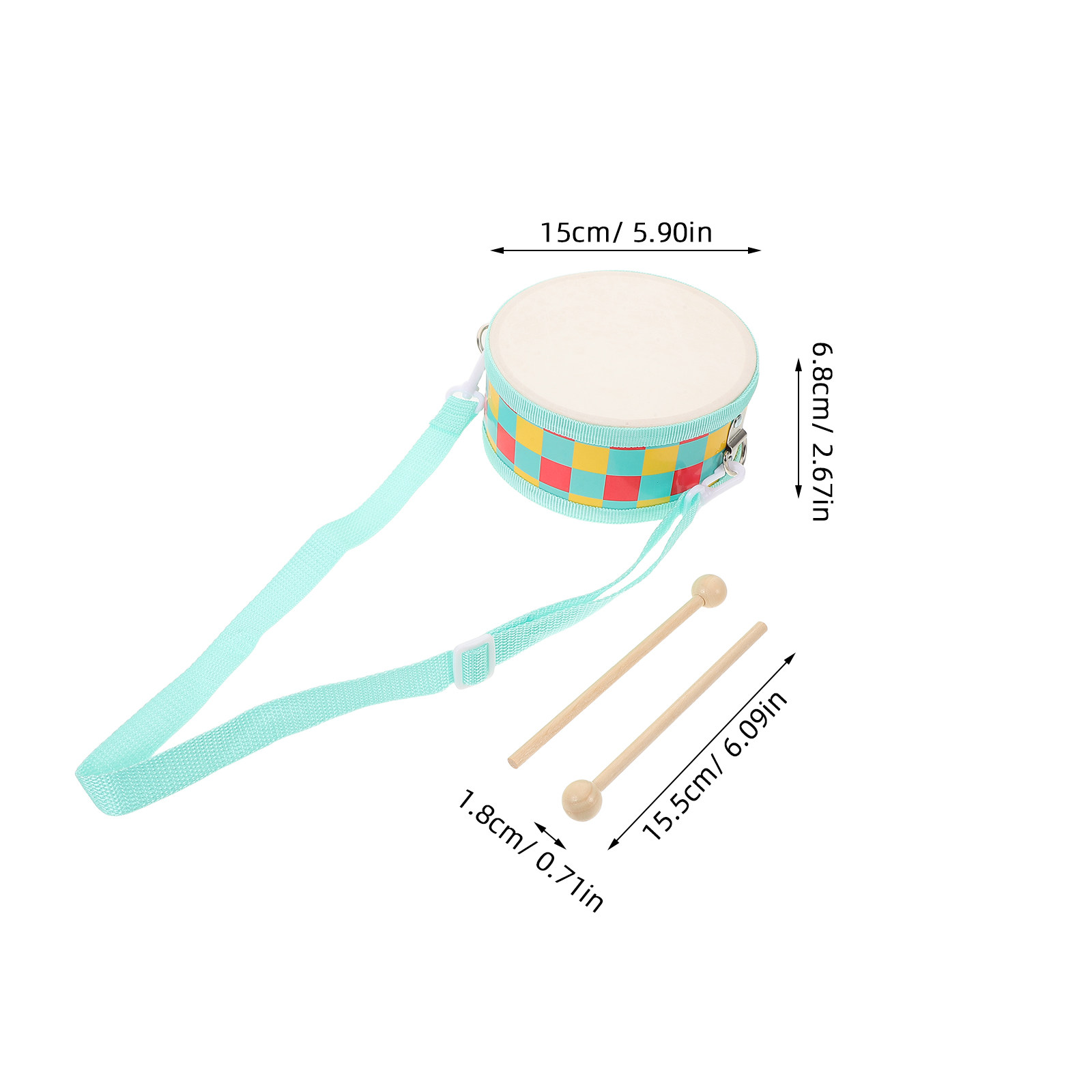Double Sided Children's Hand D - Kids Education Music recension och pris