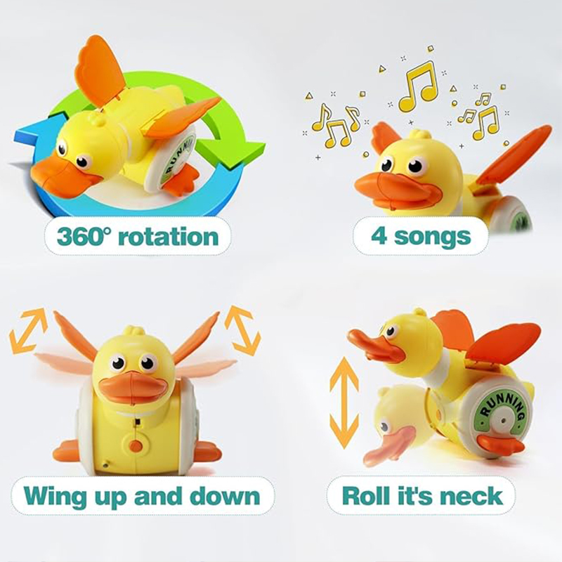 Kid Electric Rotating Duck Sim - Kids Education Music recension och pris
