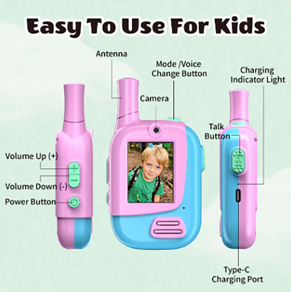 2 Pack Rechargeable Kids Video - Kids Educational Game 2 recension och pris